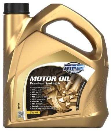 Моторна Олива масло MPM 5L. 5W-40 RN 0710/RN 0700 Рено Трафік, Опель Віваро, Ніссан Прімастар