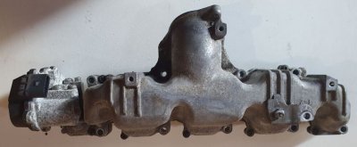 Колектор впускний АЛЮМІНІЄВИЙ з заслонкою в  03L129711, 03L129086 VAG Фольксваген B6