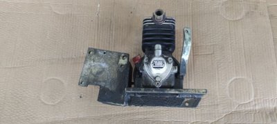 Компресор повітряний з саморобним кронштейном для встановлення на двигун 2.8TDI Фольксваген ЛТ1996-2006 LP 1154 KNORR-BREMSE-2