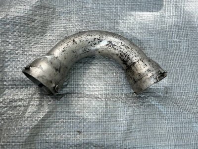 Патрубок інтеркулера від турбіни VW T5 7H0145762A  VAG Фольксваген Т5