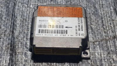 Блок керування подушками безпеки, AIRBAG A0018202226, 0004460242 1996-2006 Фольксваген ЛТ, Мерседес Спрінтер 903-1
