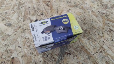 Колодки задні гальмівні, тормозні Комплект НОВИЙ 141289 Icer 1996-2006 Фольксваген ЛТ, Мерседес Спрінтер 903-1