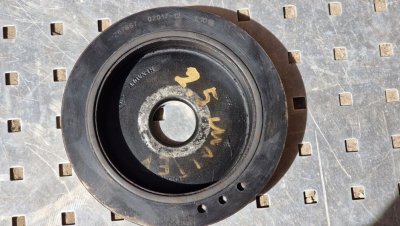 Шків колінвалу 7РК з АС 2.5 dCI 2006-2010 8200267867 Рено Мастер 2, Опель Мовано, Ніссан Інтерстар-1