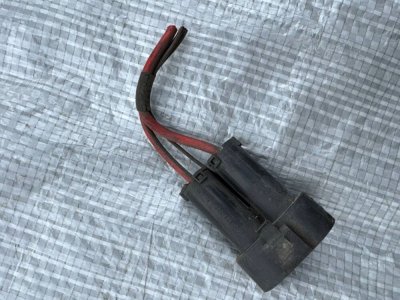 Фішка, розєм реле регулювання обертів вентилятора T4 701973303A VAG Фольксваген Т4-1