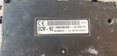 Електронний блок керування двигуном комплект, мозги 2.3DCI 2010+ 237100899R, , 284B18618R Рено Мастер 3, Опель Мовано, Ніссан NV400-3