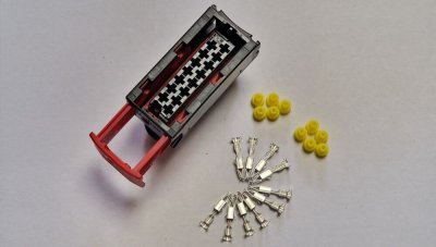 Фішка НОВА реостата пічки, ремкомплект, 10 пін AMP A047 Рено Трафік, Опель Віваро, Ніссан Прімастар