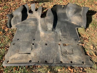 Пол, коврик, підлога резинова VW T5 7H1863711 VAG Фольксваген Т5