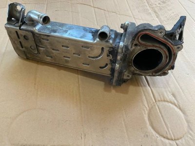 Охолоджувач, радіатор ЕГР, EGR 2.2 CDI ОМ651 A6511400075010 Мерседес