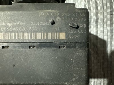 Блок керування двигуном, мотором комплект 2003-2010 2.2CDI OM646 A6395452108, A6461507272 639 Мерседес Віто-1