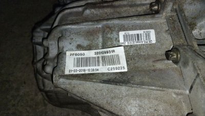 КПП,  після РЕВІЗІЇ,  коробка передач механіка 1.6, PF6050 320109931R Рено Трафік, Опель Віваро, Ніссан Прімастар-1