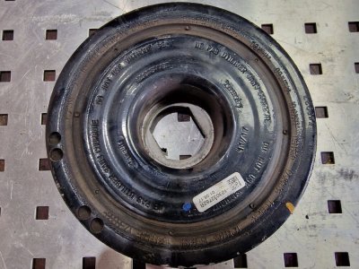 Шків колінвалу 2.0 DCI, 7рк 1.6 dсi 2014+ бітурбо 123032762R, 8200361247, 7701477344 Рено Трафік, Опель Віваро, Ніссан Прімастар, Рено Трафік 3, Опель Віваро 3, Фіат Таленто, Ніссан NV 300