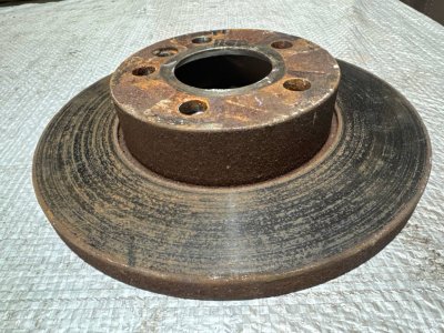 Тормозной диск, передний 280Х24 VW T4 7D0615301C VAG Фольксваген Т4