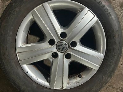 Диски колісні легкосплавні(титани) R17 комплект(без шин) VW T5 7H0601025H VAG Фольксваген Т5