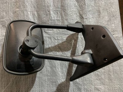 Правое механическое зеркало на дуге (цвет и размер уточнять) VW T4 701857536 VAG Фольксваген Т4