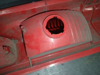 Фонар, ліхтар, вставка задній правий, стоп, поворот(під патрони на 3 вусики) 2006-2014 8200415251, 93854432 Рено Трафік, Опель Віваро, Ніссан Прімастар-2