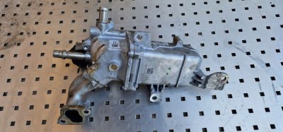 Теплообмінник системи ЕГР, EGR, радіатор, охолоджувач  ЕГР 1.6 dсi 2014+ бітурбо 147357086R, 147355224R Рено Трафік 3, Опель Віваро, Фіат Таленто, Ніссан NV 300-1