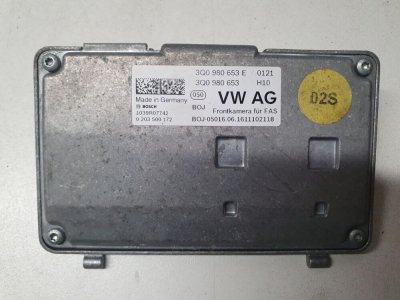 Фронтальна камера передня допоміжних систем водія VW 3Q0980653E, 3Q0980653E VAG Фольксваген B8-2