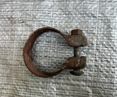 Хомут глушника VW T5 191253143C VAG Фольксваген Т5