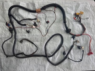 Проводка, коса фар передня(ПРЯМИЙ) VW T4 7D1971071 VAG Фольксваген Т4