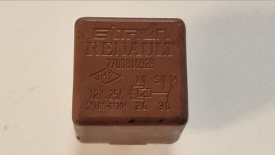 Реле 5 виходів 12V, 25A 7700810929 Рено