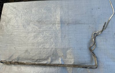 Трубка ГУ, гідропідсилювача керма, радіатор 1.9D 2003-2008 401356 Сітроен Берлінго, Пежо Партнер