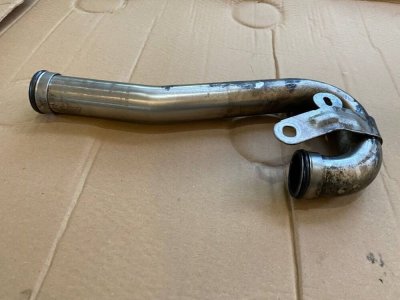 Трубка ЕГР, EGR 1.5 К9К 744818 Рено Меган