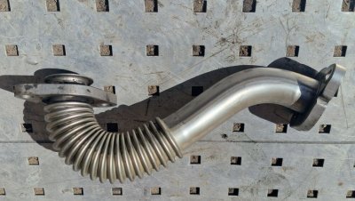 Трубка ЕГР, EGR 2010+ 2.0, 2.3DCI євро 5 8200889753 1 турбіна Рено Трафік 2, Рено Мастер 3, Опель Мовано, Ніссан NV400