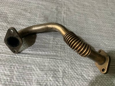Трубка ЕГР, EGR 2.5 75 VW T4 074131525AA VAG Фольксваген Т4-1