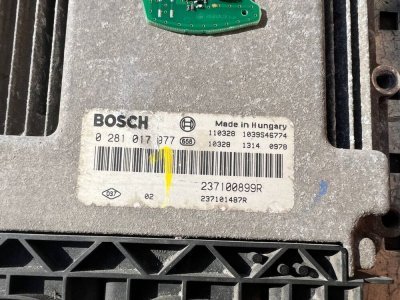 Електронний блок керування двигуном комплект, мозги 2.3DCI 2010+ 237100899R, , 284B18618R Рено Мастер 3, Опель Мовано, Ніссан NV400-2