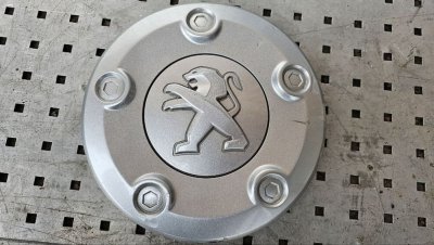 Ковпак, колпак колісний срібний R16 2007+ 9677413577 Пежо Експерт