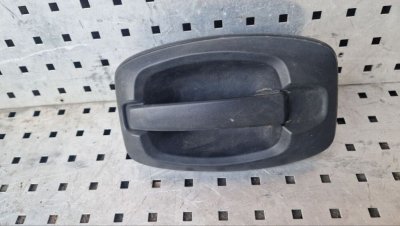 Ручка бокової здвижної дверки зовнішня 2006-2014 	735426421, 9101CV, V28715 Фіат Дукато, Пежо Боксер, Сітроен Джампер 3