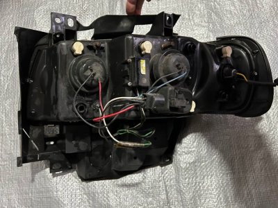 Фара права SONAR тюнінг коса морда SK3401-VWT4M97 VAG Фольксваген Т-1