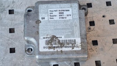 Блок керування подушками безпеки, AIR BAG 2.2HDI 2006-2014 01370978080 Фіат Дукато, Пежо Боксер, Сітроен Джампер 3