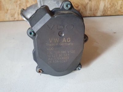 Колектор впускний АЛЮМІНІЄВИЙ з заслонкою в  03L129711, 03L129086 VAG Фольксваген B6-2