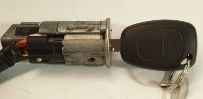 Замок запалювання в зборі 7701475696 Рено Трафік, Опель Віваро, Ніссан Прімастар