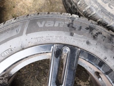Легкосплавні диски, титани з резиною 6.5Jx16 5x118 Рено Трафік, Опель Віваро, Ніссан Прімастар-3