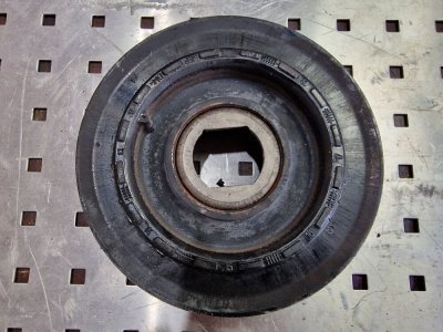 Шків колінвалу 2.0 DCI, 7рк 1.6 dсi 2014+ бітурбо 123032762R, 8200361247, 7701477344 Рено Трафік, Опель Віваро, Ніссан Прімастар, Рено Трафік 3, Опель Віваро 3, Фіат Таленто, Ніссан NV 300-2