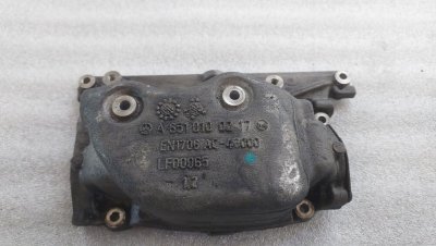 Задня кришка головки блока, ГБЦ, радіатор вихлопних газів, ЕГР, EGR 2.2 CDI ОМ651 2006+ 906 A6510100217 Мерседес Спрінтер