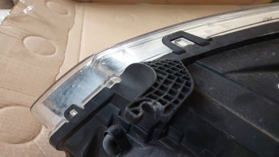 Права фара комплектна лінзована (пошкоджені кріплення фари) Ford Transit Custom 12+ Ford Transit 14+ BK2113D152BH Форд Транзит Кастом-4