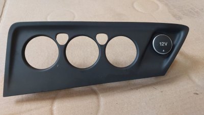 Пластик блоку пічки з прикурювачем 12+ Ford Transit 14+ BK2118522ADW Форд Транзит Кастом