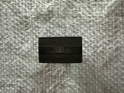 Кнопка увімкнення підігріву скла горизонтальна 4 піна VW T4 3A0959621G VAG Фольксваген Т4