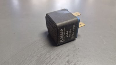 Реле 12V 40А 4піна FLOSSER 2144 AUDI Volkswagen
