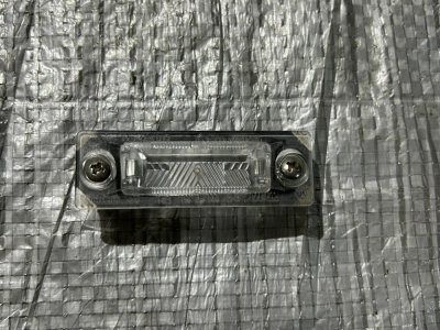 Плафон підсвітки номеру VW T5 7E0943021A VAG Фольксваген Т5