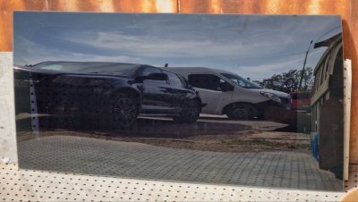 Скло в кузов бокове ліве заднє довга база 8200672889 Рено Трафік, Опель Віваро, Ніссан Прімастар