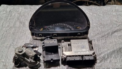 Блок керування двигуном, мотором комплект 2003-2010 2.2CDI OM646 A6395450108, A6461532491 639 Мерседес Віто