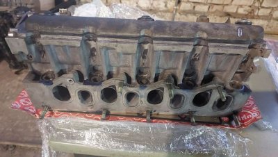 Головка блоку циліндрів РЕВІЗІЯ , голова двигуна, мотора, ГБЦ 1.9 F9Q03 Рено Сценік, Меган