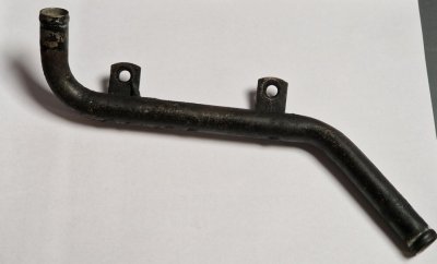 Трубка системи охолодження, метал, помпи , на ГБЦ 2.2, 2.7CDI 2000-2006 A6112000152 903 Мерседес Спрінтер