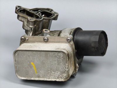 Корпус масляного фільтру, теплообмінник 2.0 2019+ 152084648R Рено Трафік 3, Опель Віваро, Фіат Таленто, Ніссан NV 300-1