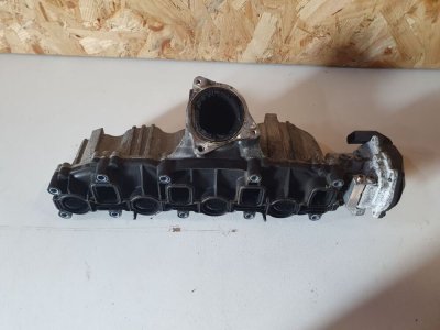 Колектор впускний АЛЮМІНІЄВИЙ з заслонкою в  03L129711, 03L129086 VAG Фольксваген B6-1