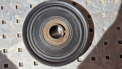 Шків колінвалу 7РК з АС 2.5 dCI 2006-2010 8200267867 Рено Мастер 2, Опель Мовано, Ніссан Інтерстар